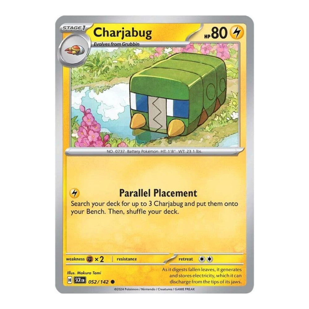 SV07: Stellar Crown (SCR) - Charjabug (#052/142) (Near Mint)