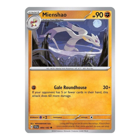 SV07: Stellar Crown (SCR) - Mienshao (#084/142) (Near Mint)