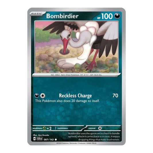 SV07: Stellar Crown (SCR) - Bombirdier (#097/142) (Near Mint)