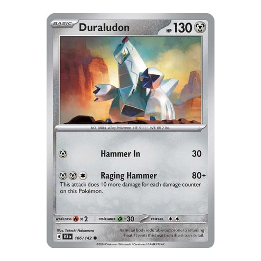 SV07: Stellar Crown (SCR) - Duraludon (#106/142) (Near Mint)