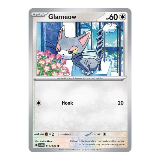 SV07: Stellar Crown (SCR) - Glameow (#116/142) (Near Mint)