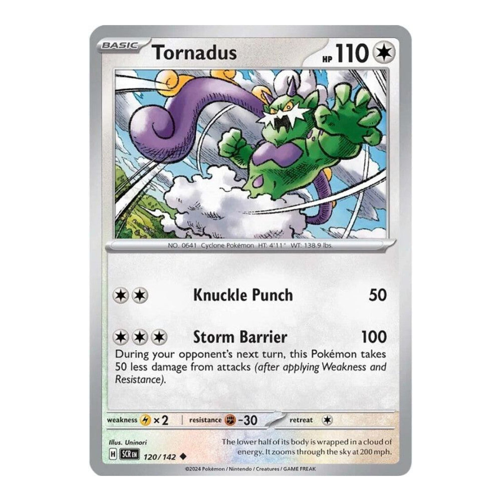 SV07: Stellar Crown (SCR) - Tornadus (#120/142) (Near Mint)