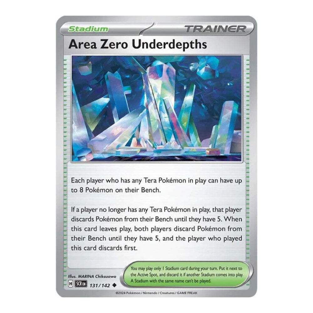 SV07: Stellar Crown (SCR) - Area Zero Underdepths 131 142 (#131/142) (Near Mint)