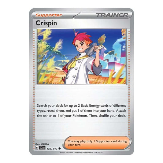 SV07: Stellar Crown (SCR) - Crispin - 133/142 (#133/142) (Near Mint)