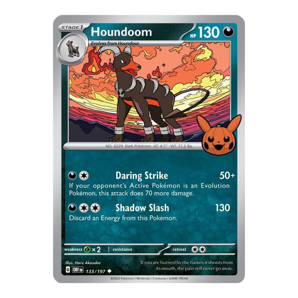 Trick or Trade BOOster Bundle 2024 (TTBB24) - Houndoom (#133/197) (Near Mint)