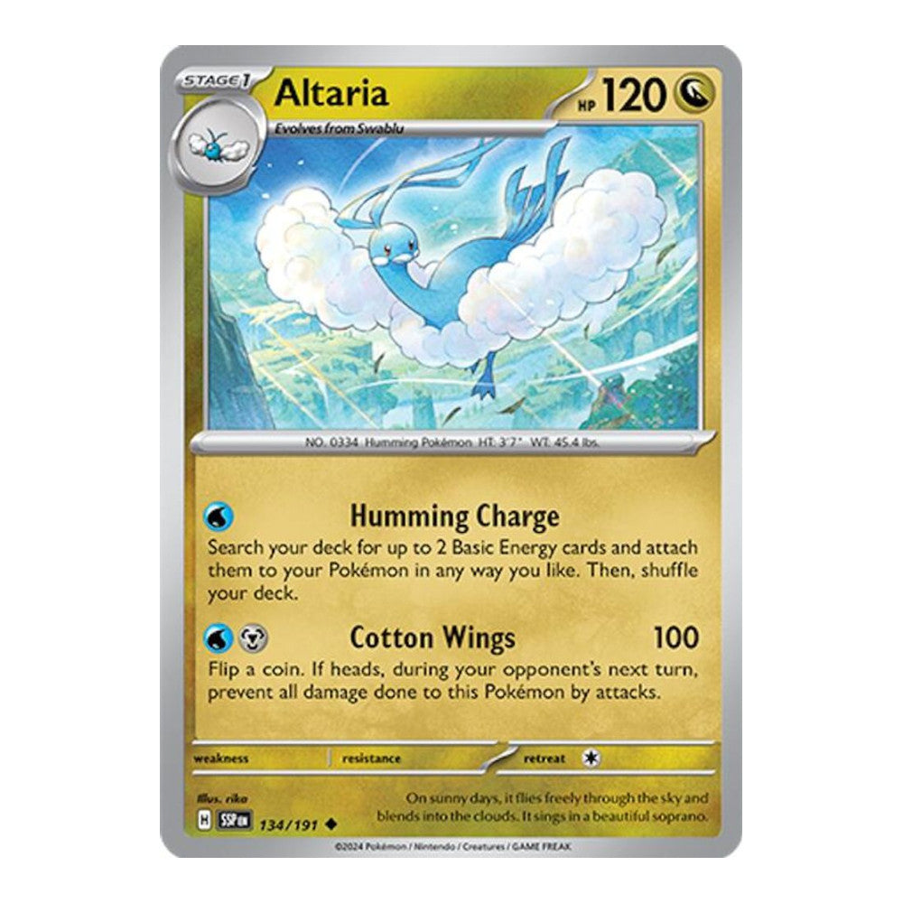 SV08: Surging Sparks (SSP) - Altaria (#134/191)