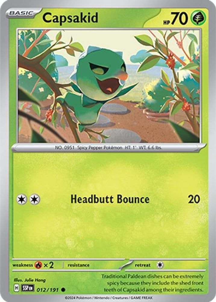 SV08: Surging Sparks (SSP) - Capsakid (#012/191, Common) ()