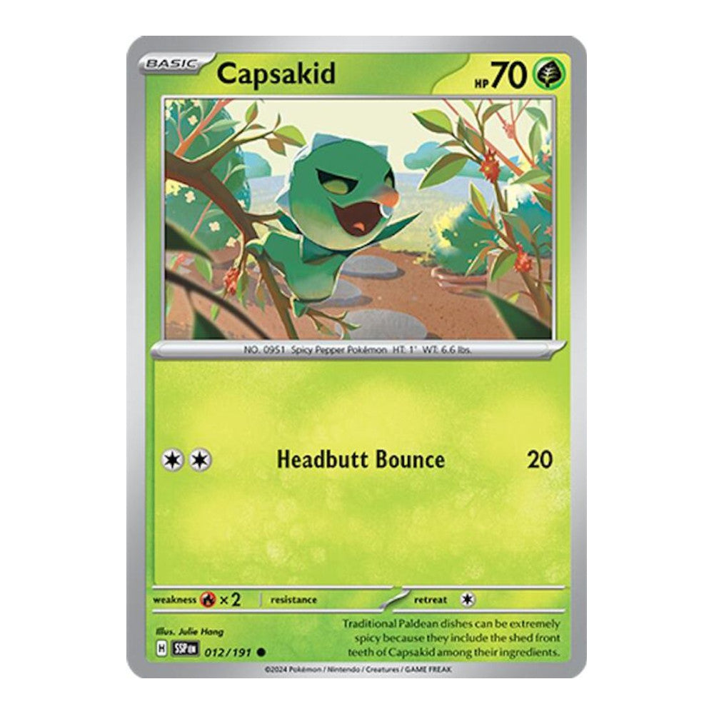 SV08: Surging Sparks (SSP) - Capsakid (#012/191)