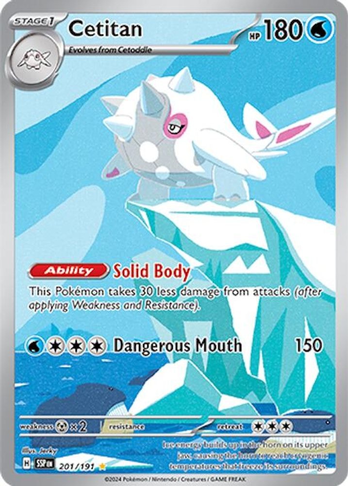 SV08: Surging Sparks (SSP) - Cetitan - 201/191 (#201/191, Illustration Rare) ()
