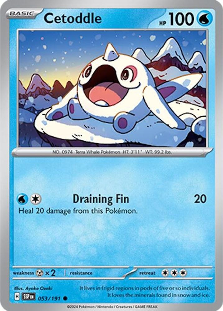 SV08: Surging Sparks (SSP) - Cetoddle (#053/191, Common) ()