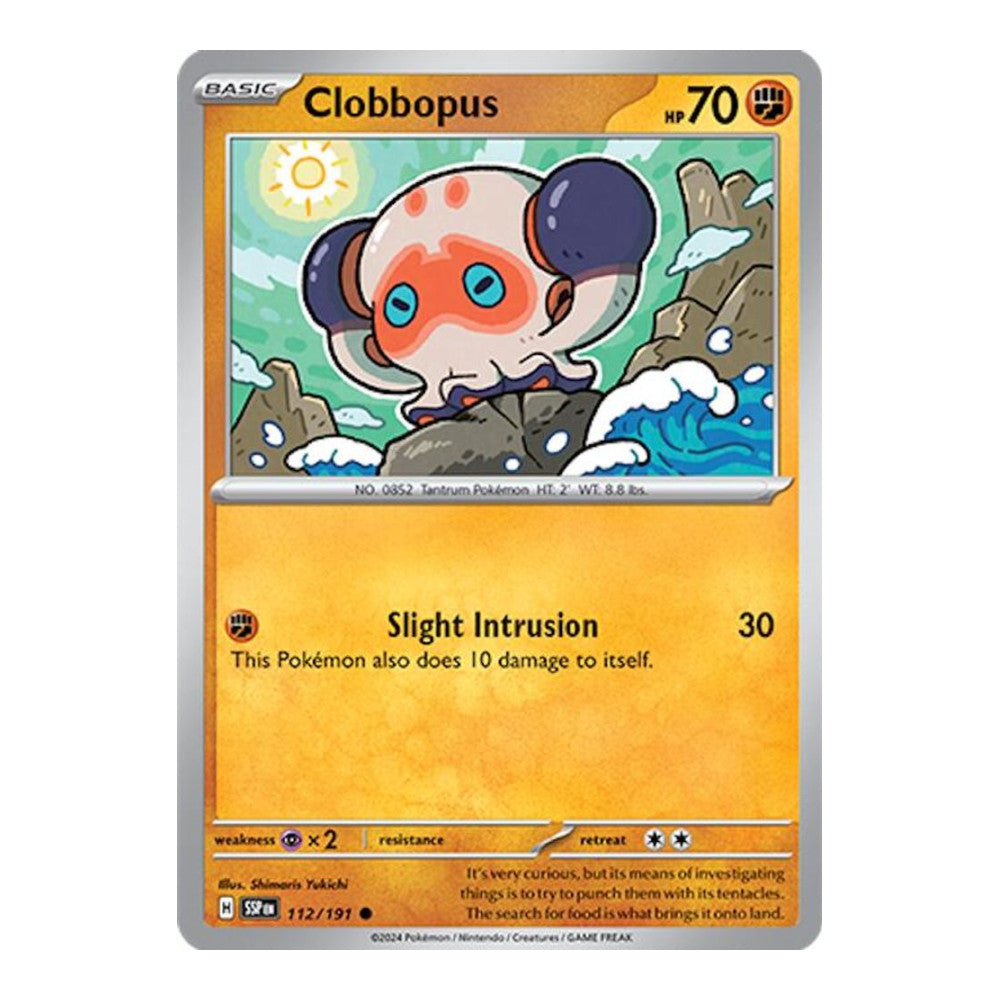 SV08: Surging Sparks (SSP) - Clobbopus - 112/191 (#112/191)