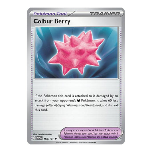 SV08: Surging Sparks (SSP) - Colbur Berry (#168/191) (Near Mint)