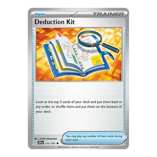SV08: Surging Sparks (SSP) - Deduction Kit (#171/191) (Near Mint)