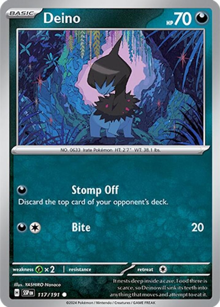 SV08: Surging Sparks (SSP) - Deino (#117/191, Common) ()