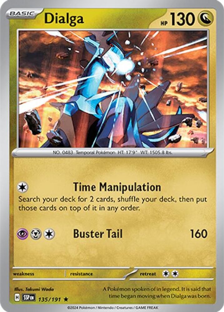 SV08: Surging Sparks (SSP) - Dialga (#135/191, Rare) ()