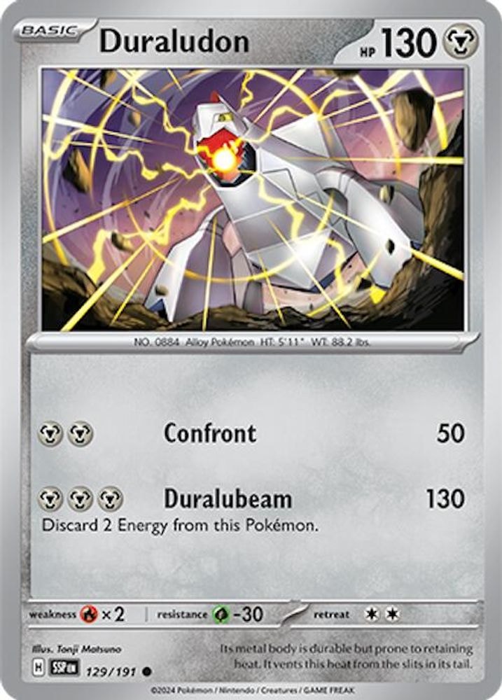 SV08: Surging Sparks (SSP) - Duraludon (#129/191, Common) ()