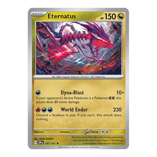 SV08: Surging Sparks (SSP) - Eternatus (#141/191) (Near Mint)