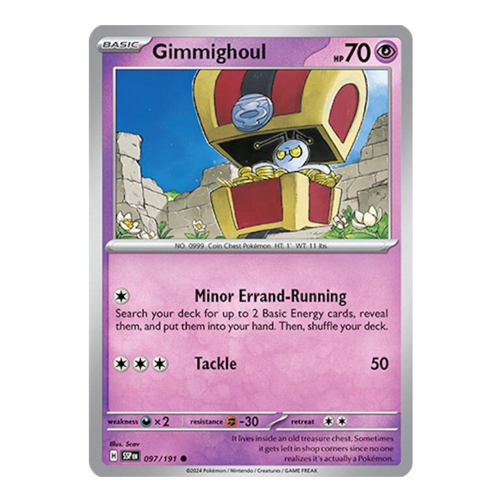 SV08: Surging Sparks (SSP) - Gimmighoul (#097/191)