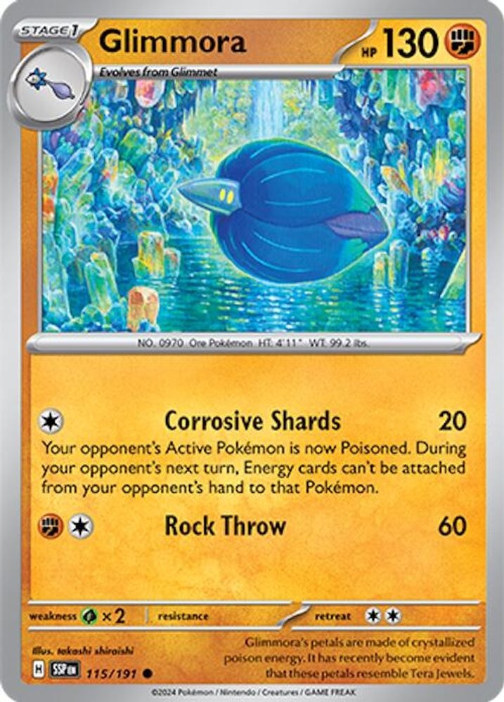 SV08: Surging Sparks (SSP) - Glimmora (#115/191, Common) ()