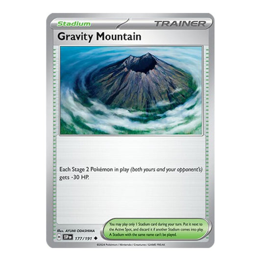 SV08: Surging Sparks (SSP) - Gravity Mountain (#177/191) (Near Mint)