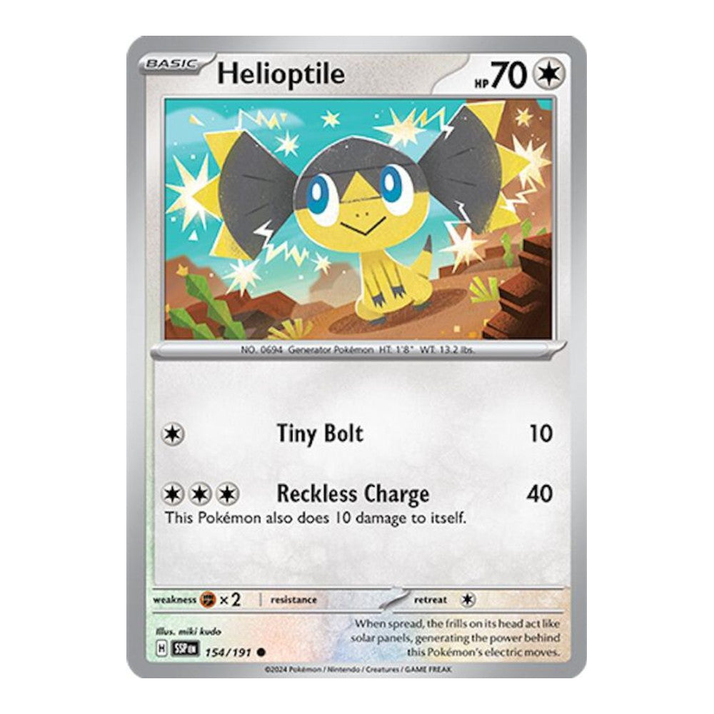SV08: Surging Sparks (SSP) - Helioptile (#154/191)