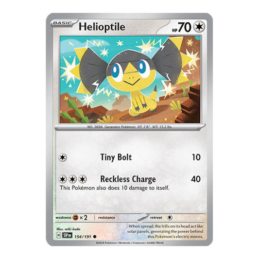 SV08: Surging Sparks (SSP) - Helioptile (#154/191)