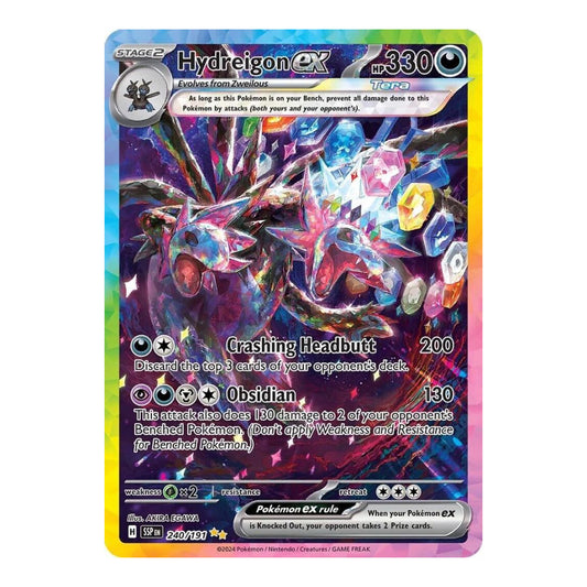 SV08: Surging Sparks (SSP) - Hydreigon ex 240 191 (#240/191) (Near Mint)