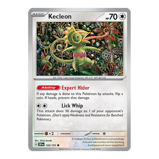 SV08: Surging Sparks (SSP) - Kecleon - 150/191 (#150/191)
