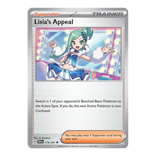 SV08: Surging Sparks (SSP) - Lisias Appeal 179 191 (#179/191) (Near Mint)