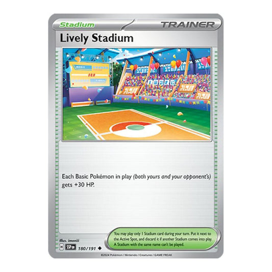 SV08: Surging Sparks (SSP) - Lively Stadium (#180/191) (Near Mint)