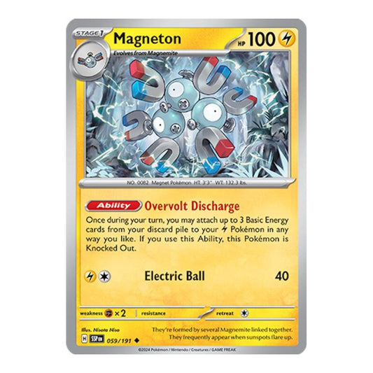 SV08: Surging Sparks (SSP) - Magneton (#059/191) (Near Mint)