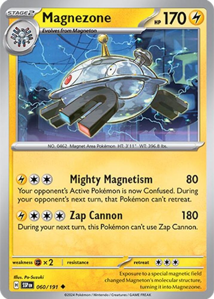 SV08: Surging Sparks (SSP) - Magnezone (#060/191, Uncommon) ()