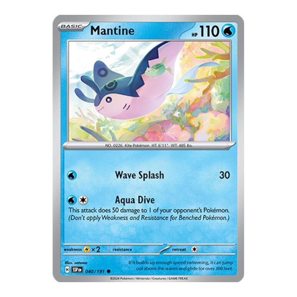 SV08: Surging Sparks (SSP) - Mantine (#040/191)