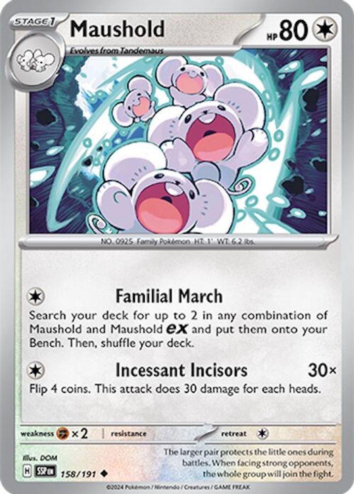 SV08: Surging Sparks (SSP) - Maushold (#158/191, Uncommon) ()