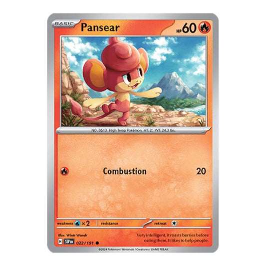 SV08: Surging Sparks (SSP) - Pansear (#022/191)