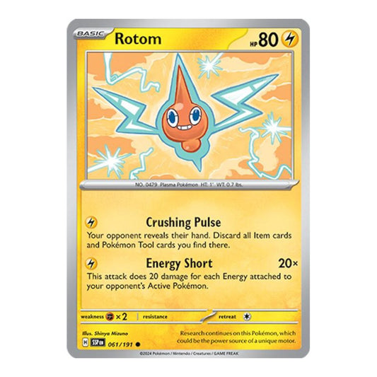 SV08: Surging Sparks (SSP) - Rotom (#061/191)