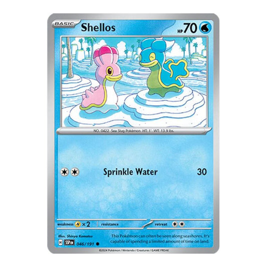 SV08: Surging Sparks (SSP) - Shellos (#046/191) (Near Mint)