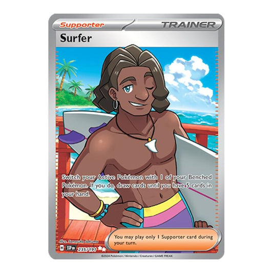 SV08: Surging Sparks (SSP) - Surfer - 235/191 (#235/191) (Near Mint)