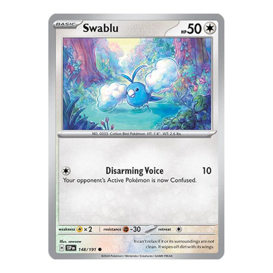 SV08: Surging Sparks (SSP) - Swablu (#148/191) (Near Mint)