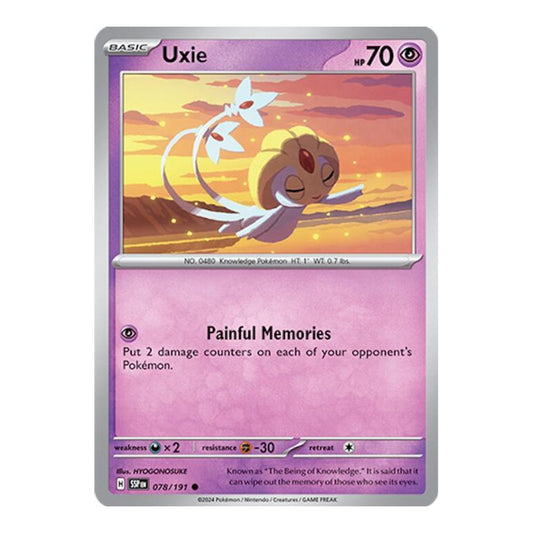 SV08: Surging Sparks (SSP) - Uxie (#078/191) (Near Mint)