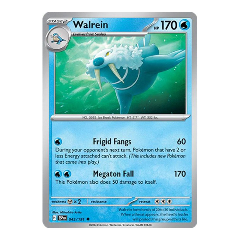 SV08: Surging Sparks (SSP) - Walrein (#045/191)