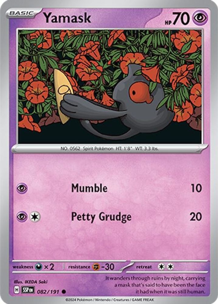 SV08: Surging Sparks (SSP) - Yamask (#082/191, Common) ()