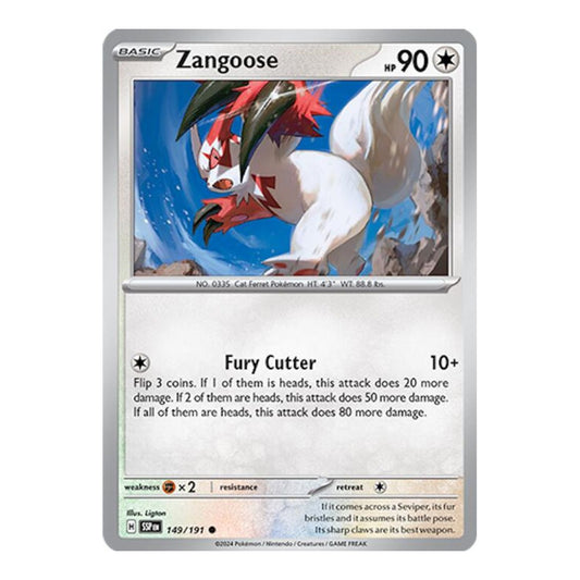 SV08: Surging Sparks (SSP) - Zangoose (#149/191)