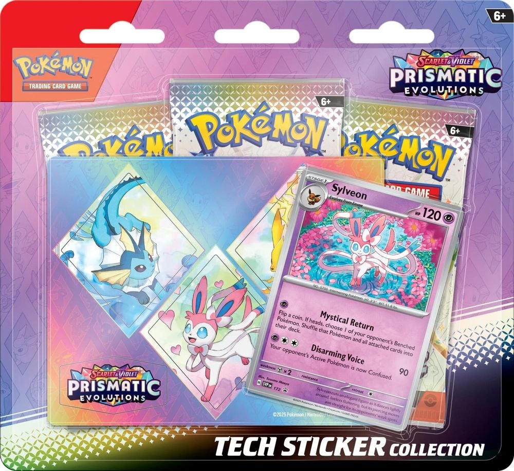 SV: Prismatic Evolutions (PRE) - Prismatic Evolutions Tech Sticker Collection [Sylveon] (,) ()