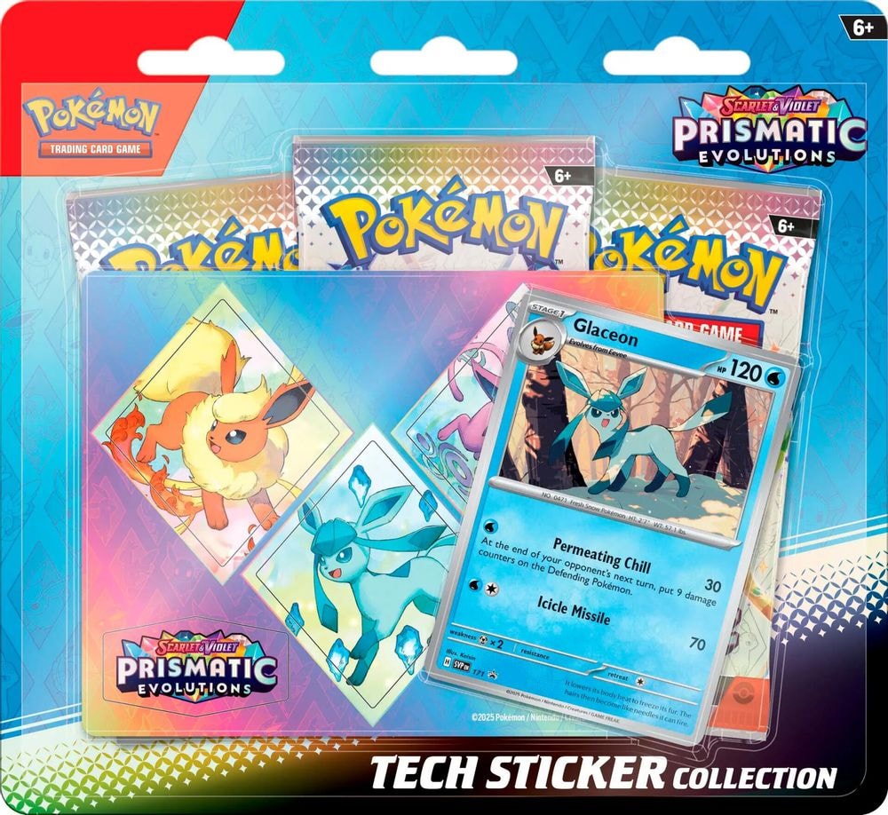SV: Prismatic Evolutions (PRE) - Prismatic Evolutions Tech Sticker Collection [Glaceon] (,) ()