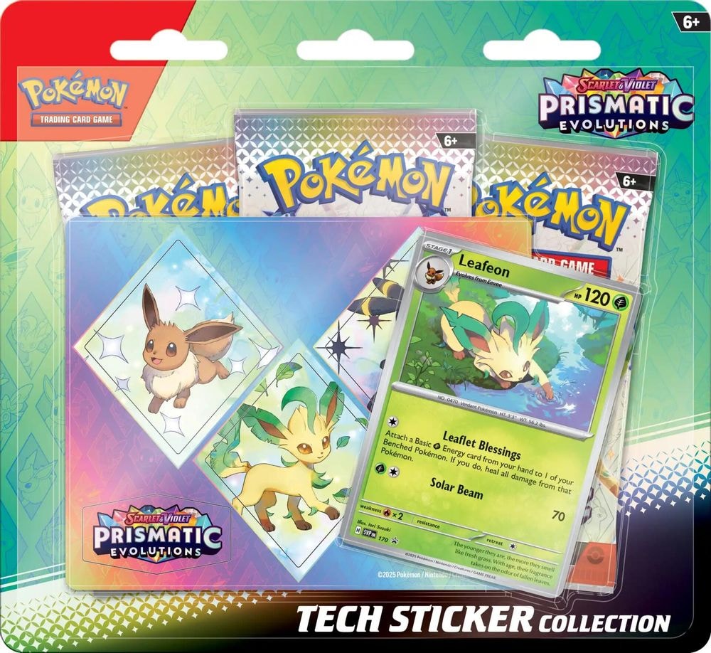 SV: Prismatic Evolutions (PRE) - Prismatic Evolutions Tech Sticker Collection [Leafeon] (,) ()