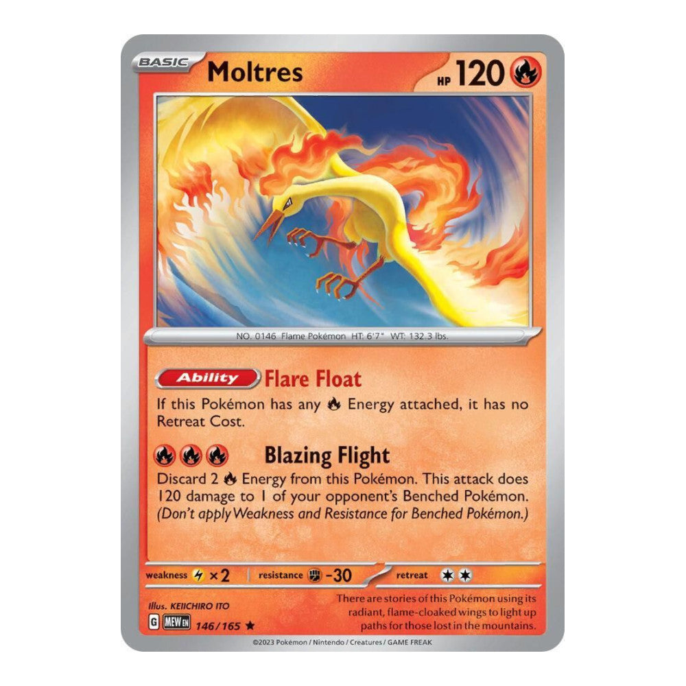 Deck Exclusives (PR) - Moltres 146 165 (#146/165) (Near Mint)