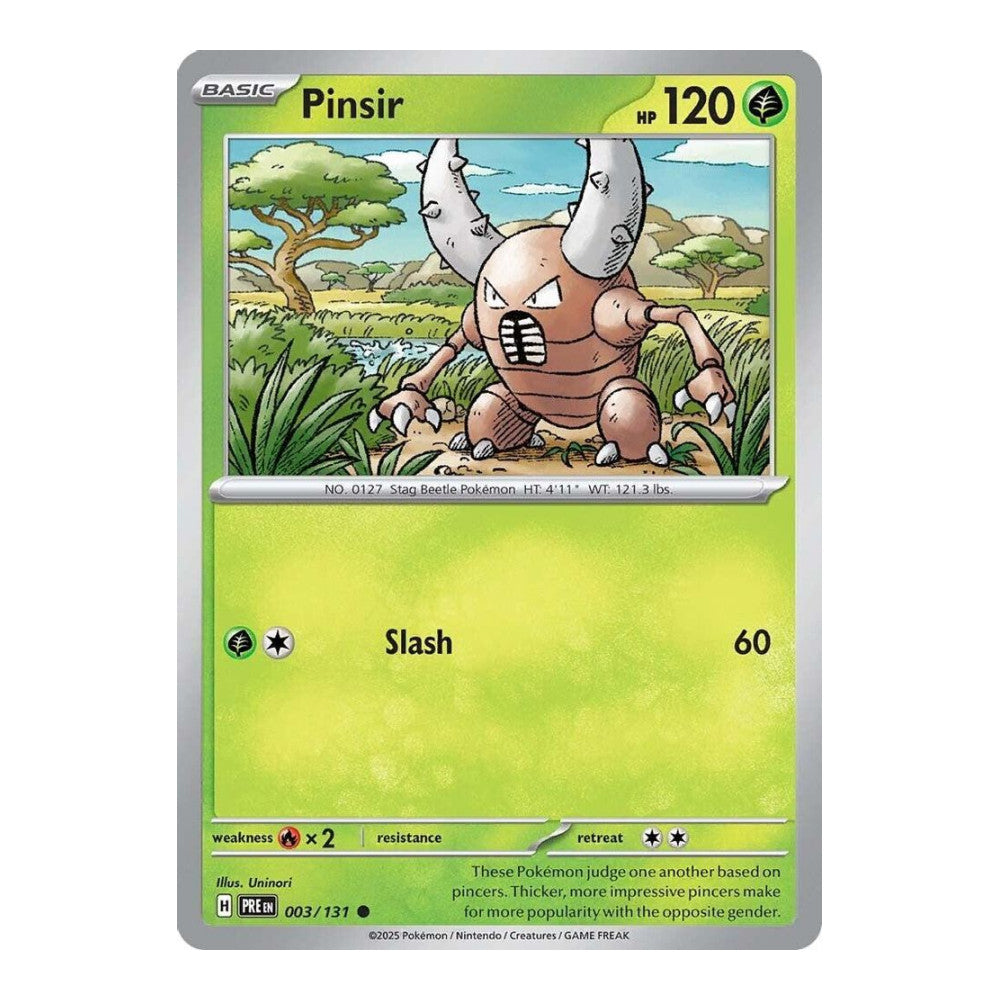 SV: Prismatic Evolutions (PRE) - Pinsir (#003/131)