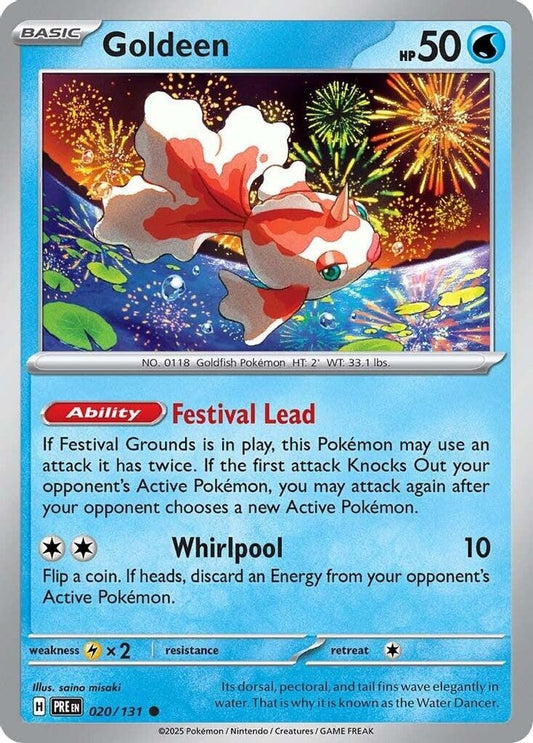 SV: Prismatic Evolutions (PRE) - Goldeen (#020/131, Common) ()