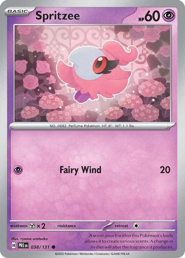 SV: Prismatic Evolutions (PRE) - Spritzee (#038/131, Common) ()